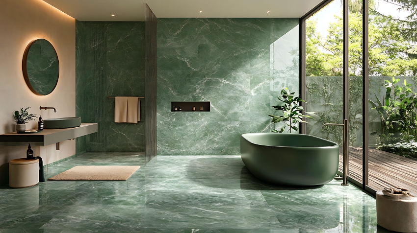Tumbled Marble Tile Supplier Shower Kitchen Walls Hastings-on-Hudson, Westchester County, NY