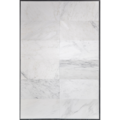 Pearl White 12" x 24" Honed