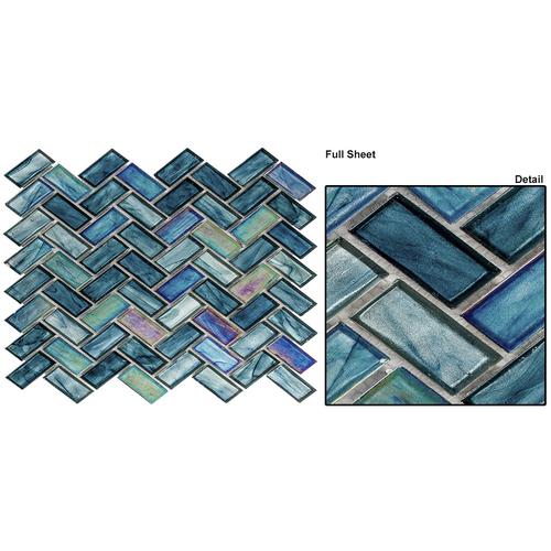 Cobalt Sea (1x2 Herringbone)