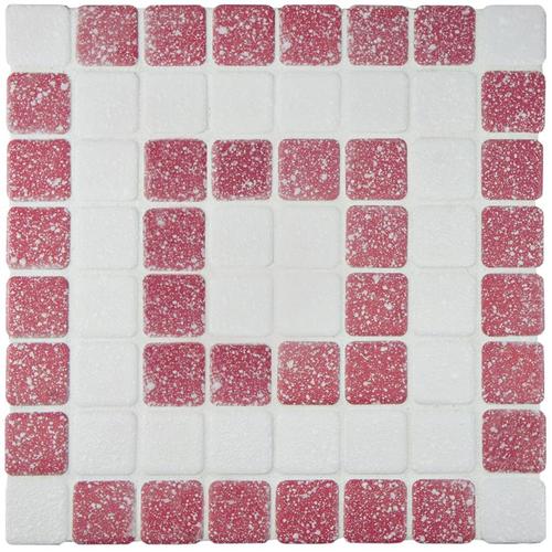 Crystalline Mrkt Sq Flamingo 11-3/4"x11-3/4" Porc Mos - Image 2