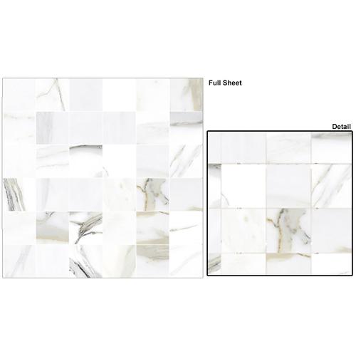 Emporio Calacatta 2x2 Mosaic