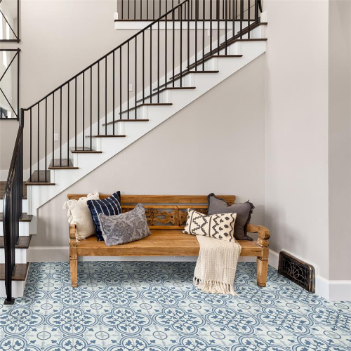 Arte Crystal 9-3/4"x9-3/4" Porcelain Floor/Wall Tile