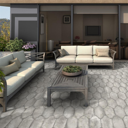 Alhama Provenzal Grey 6-1/4" x 12-3/4" Porc F/W Tile