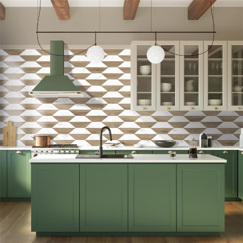 Llama Kayak Lagom Nature 6-1/2"x12-1/2" Porcelain F/W Tile