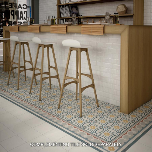 Caprice Saint Tropez 7-7/8"x7-7/8" Porcelain F/W Tile