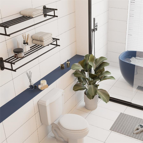 Piscina Matte White w/BioTech 9-5/8"x19-1/2" Porcelain F/W