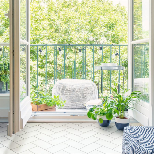 Piscina Glossy White w/BioTech 4-3/4"x9-5/8" Porc F/W