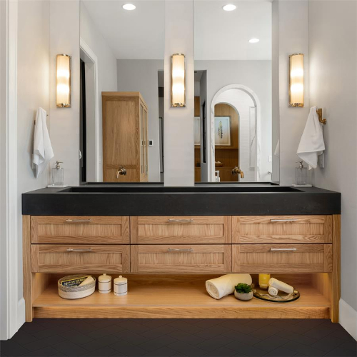 Piscina Matte Black w/BioTech 4-3/4"x 9-5/8" Porce F/W