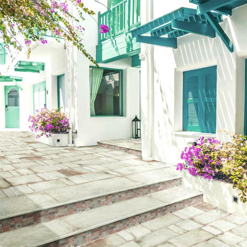 D'Anticatto Bianco 8-3/4"x8-3/4" Porcelain F/W Tile