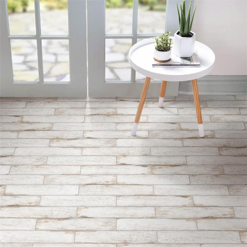Bora White 3-1/8"x17-1/2" Porcelain F/W Tile