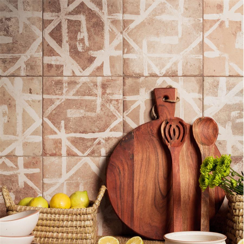 Kings Alora Decor 17-5/8"x17-5/8" Ceramic F/W Tile