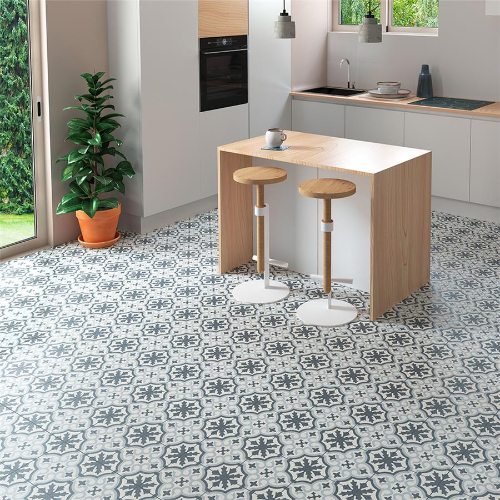 Berkeley Essence Sky 17-3/4" x 17-3/4" Porcelain F/W Tile