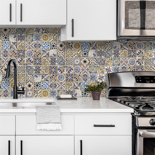 Avila Arenal Decor 12-1/2 in. x 12-1/2 in. Ceramic Floor and Wall Tile