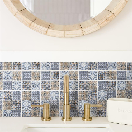 Classico 2" Mix 11-3/4"x11-3/4" Porcelain Mosaic