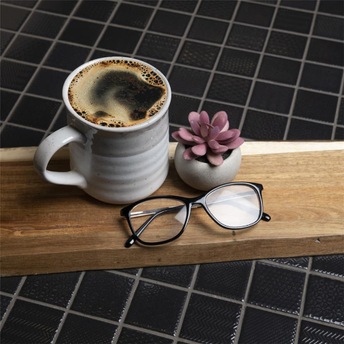 Celadon Graphite 11-5/8" x 11-5/8" Porcelain Mosaic