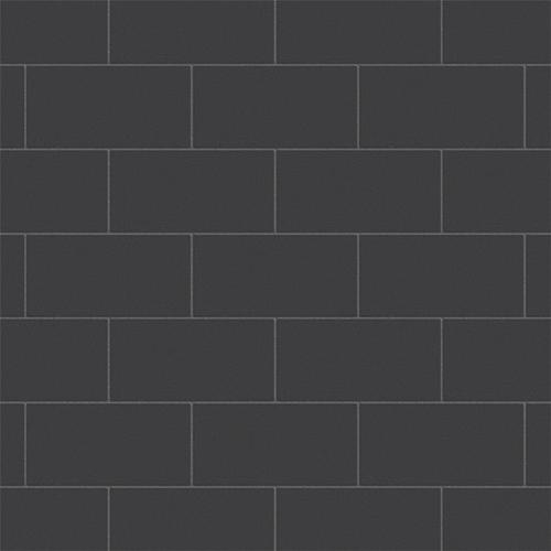 Piscina Glossy Black w/BioTech 4-3/4"x 9-5/8" Porce F/W