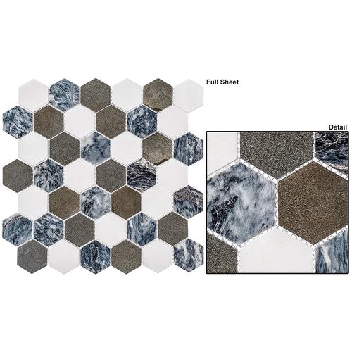 Presidential Grey (2" Hex)