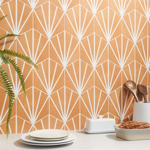 Aries 2.0 Orange with Blanco Line 8" Hex