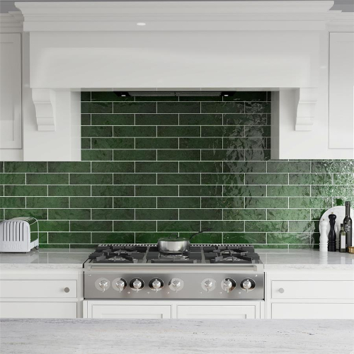 Viva Antic Verde 3" x 12" Ceramic Wall Tile