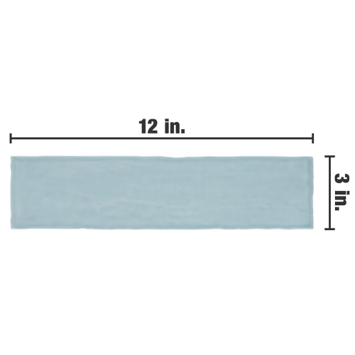 Castillo Sky 3"x12" Ceramic Wall Tile - Image 8