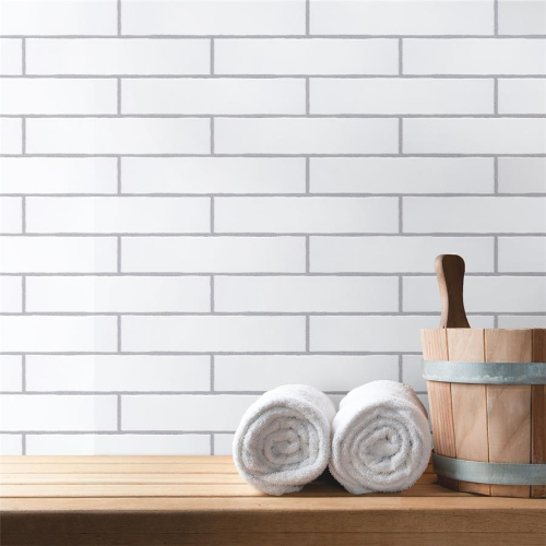 Castillo White 3"x12" Ceramic Wall Tile - Image 5