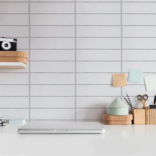 Castillo White 3"x12" Ceramic Wall Tile - Image 4