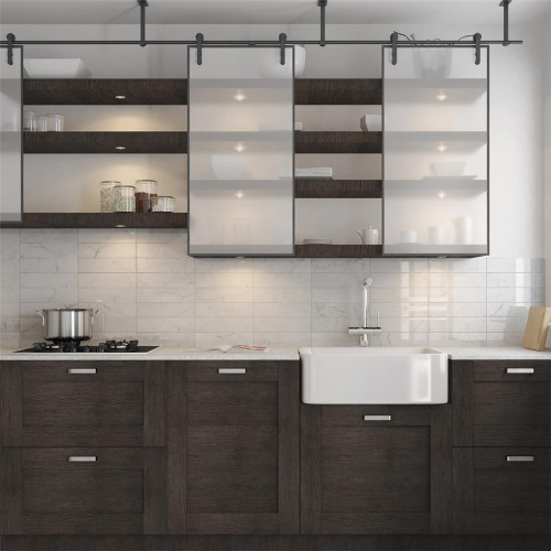 Classico Carrara Glossy 3"x12" Ceramic W Tile