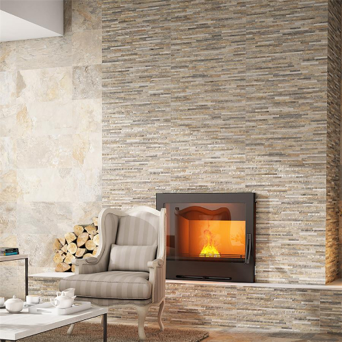 Muro Ardesia Ocre 12-1/2"x24-1/2" Porcelain W Tile