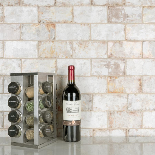 Biarritz Beige 3"x6" Ceramic Wall Subway Tile