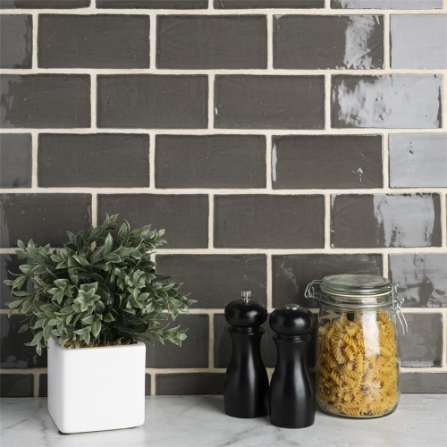 Chester Grafito 3"x6" Ceramic W Tile