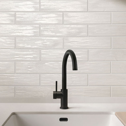 Swing White 3x12 Glossy