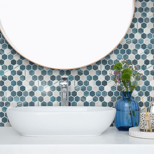 Qassle Blu 12x12 Matte