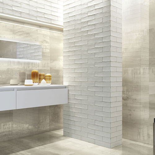 Steel Gold Porcelain 24x48 Polished