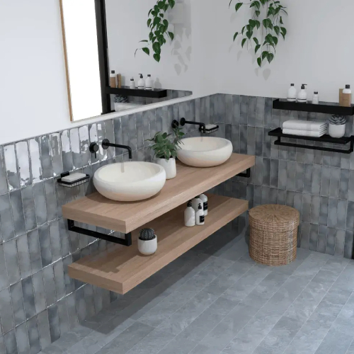 Hackney Grey Porcelain Wall Tile